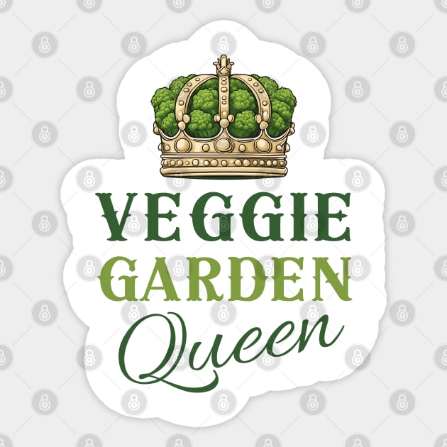 Veggie Garden Queen Sticker by stressless